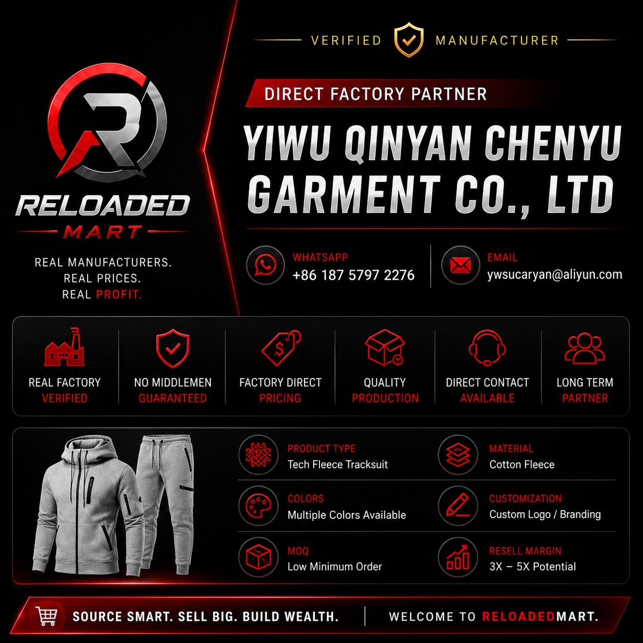 Yiwu Qinyan Chenyu Garment Co., Ltd.